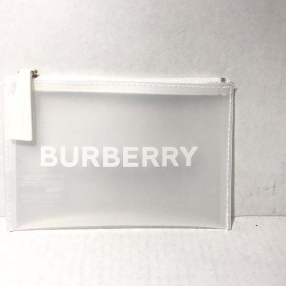 burberry clear bag
